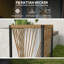 Sand Brown Solar Powered Rattan Deck Light