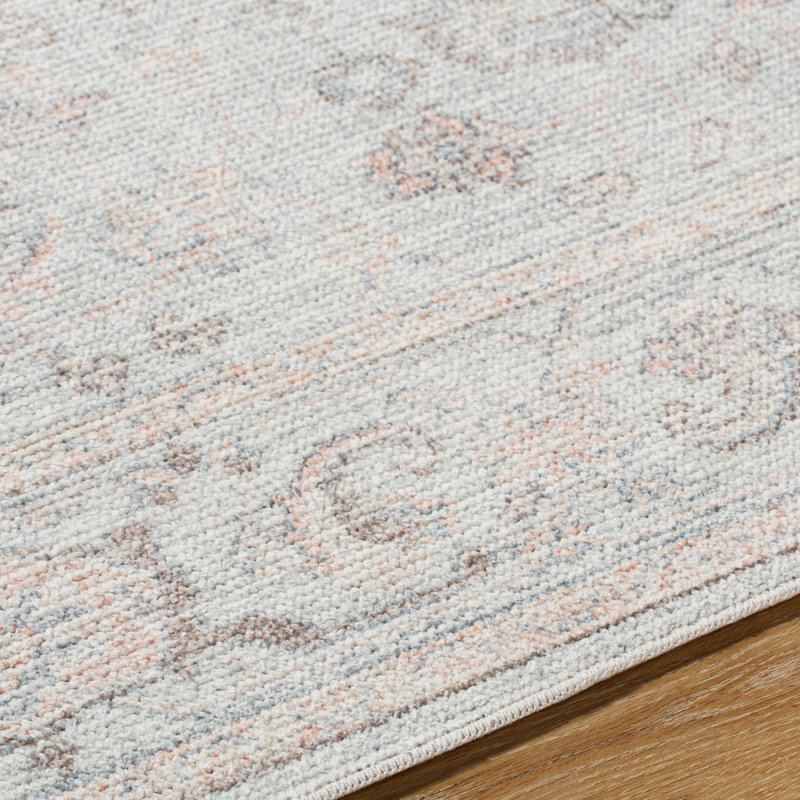 Beyanka Floral Machine Tufted Area Rug, Rectangle 160 x 213 cm
