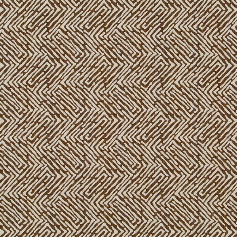 Tissu en mélange de coton Robert Allen @Home Randili Maze, Écorce