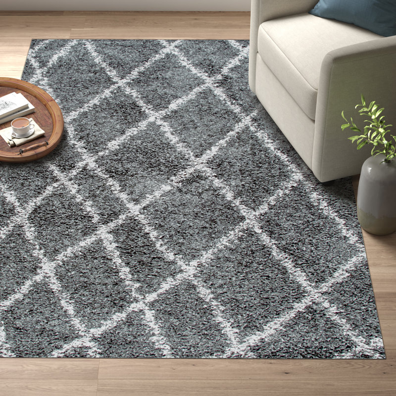 Tapis gris Arteta, Rectangle 4 pi x 6 pi
