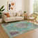 Premium Machine Washable Lubbers AMF1731 Global Rug