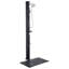 10.6 Gal Solar Heated Shower, 6.7ft Showerhead Height Outdoor Shower, with Floor Kit & Handheld & Foot Faucet, Hot & Cold Water Adjust, Freestanding for Backyard Poolside Beach Pool,Black