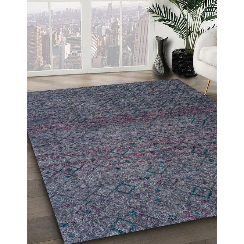 Abstract Indoor Rug, Round 8'