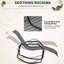 Chaise berçante Sun Lunger - extérieur portable et pliable