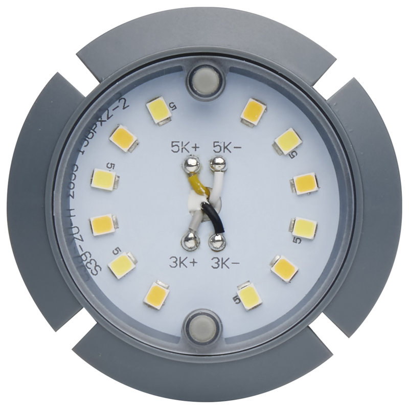 18 Watt, LED, Non-Dimmable Light Bulb, Selectable CCT Base