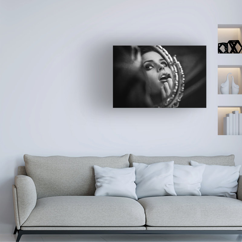 Benjamin Woch Mirror Canvas Art, 30" H x 47" W
