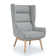 Sampson Upholstered Wingback Chair
