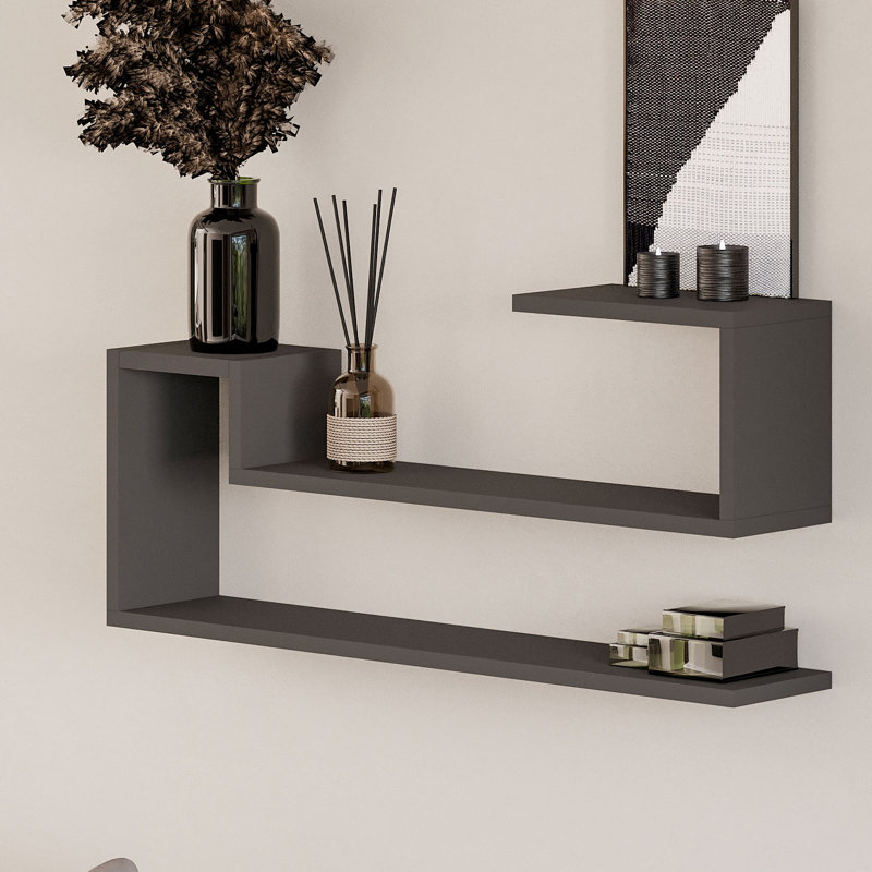 Floating Shelf, Anthracite