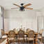 Rish 52'' Ceiling Fan with Light Kit-1813762455