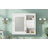 32'' Bathroom Wall Cabinet With Mirror