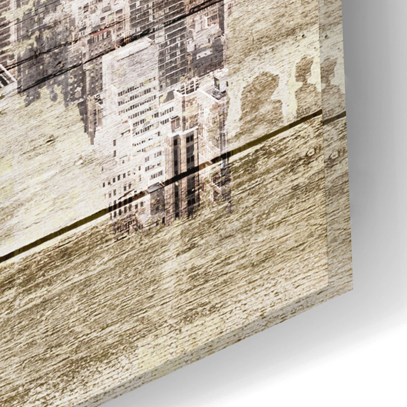 «State Building New York» par Irena Orlov, H 12 po x l 16 po x P 0,13 po
