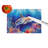 Dolphin Glass Cutting Board Large