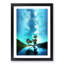 Milky Way Above Washington in Abstract - Picture Frame Graphic Art Print-55740103-55740104