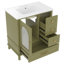 Meuble-lavabo simple autoportant avec 3 tiroirs de rangement-992522056