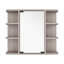 Armoire à pharmacie Milano, miroir à six tablettes extérieures-2051822728