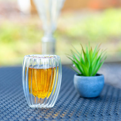 210ml Double Wall Glass