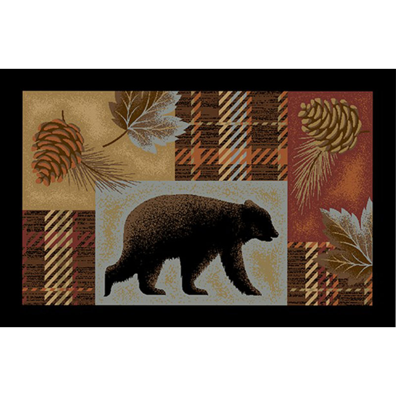 Garstang Floral Synthetic Non-Skid Kitchen Mat, 30"x46"