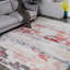 Abstract Area Rug in Red-209917900
