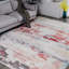 Abstract Area Rug in Red-212503699