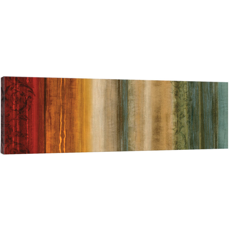 « nuances i », reproduction d’art sur toile, H 12 po x l 36 po x P 1,5 po