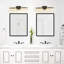 Applique murale 4 de style rétro, abat-jour en cristal transparent, meuble-lavabo à finition en fer noir, pour salle de bain et couloir, haute luminosité, lampe à installation facile avec cristal, finition, vestiaire, écoénergétique,