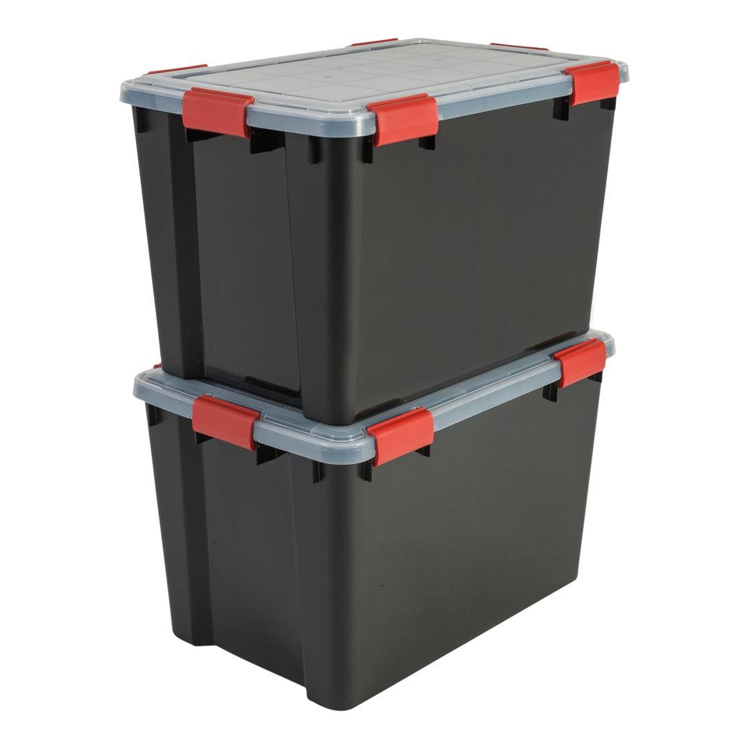 WFX Utility 59cm W 70L Plastic Lockable Deck Box