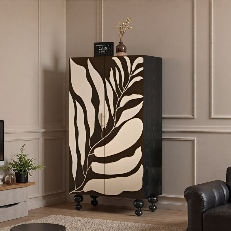 Armoire rétro à double porte sens avancé
