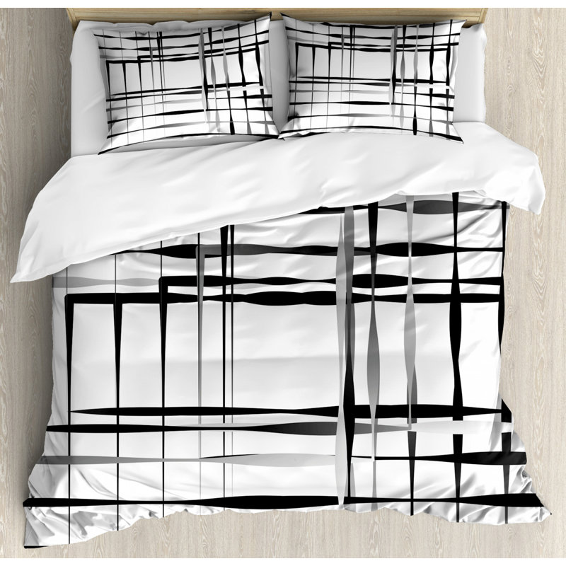 Ensemble de housse de couette art, Housse de couette très grand + 2 taies décorativ