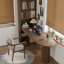 Bureau en bois massif noyer courbé-108687337-108687335