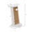 17" Minimalist Scratching Post with Toy