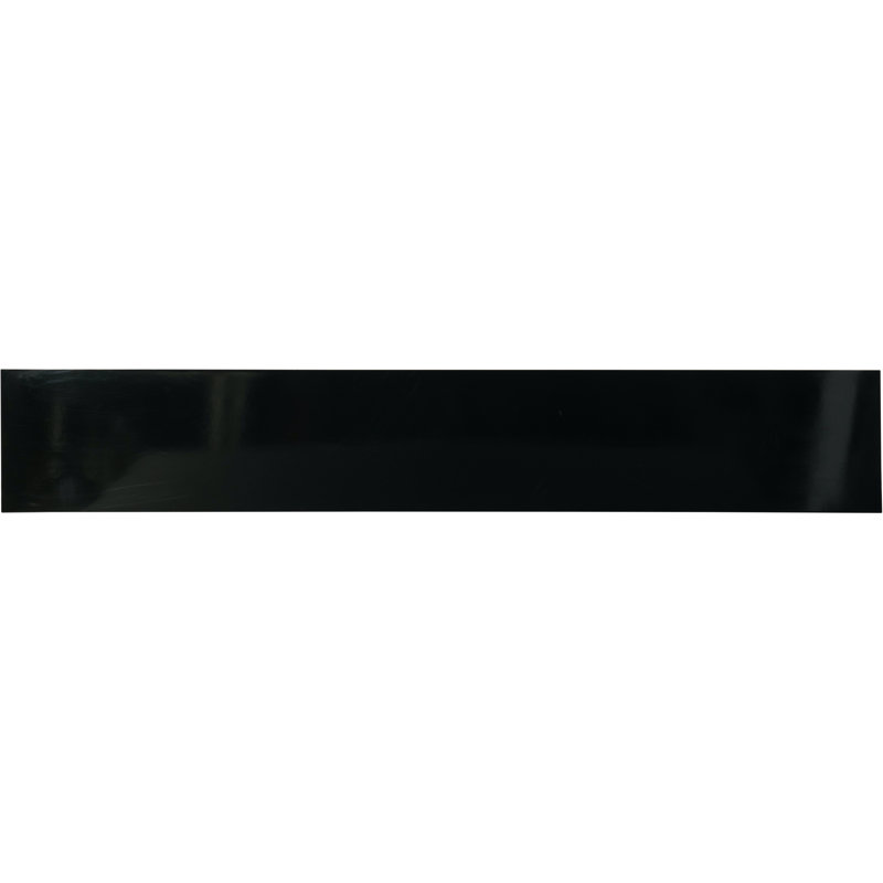 Transitional Black and Brown Wood Metal Console Table with Storage