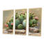 Shoshana - Ensemble de décoration murale cactus floral-107169212-107169219