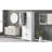 Versatile Bathroom Storage Cabinet With Multiple Compartments And Adjustable Shelf-2141664296