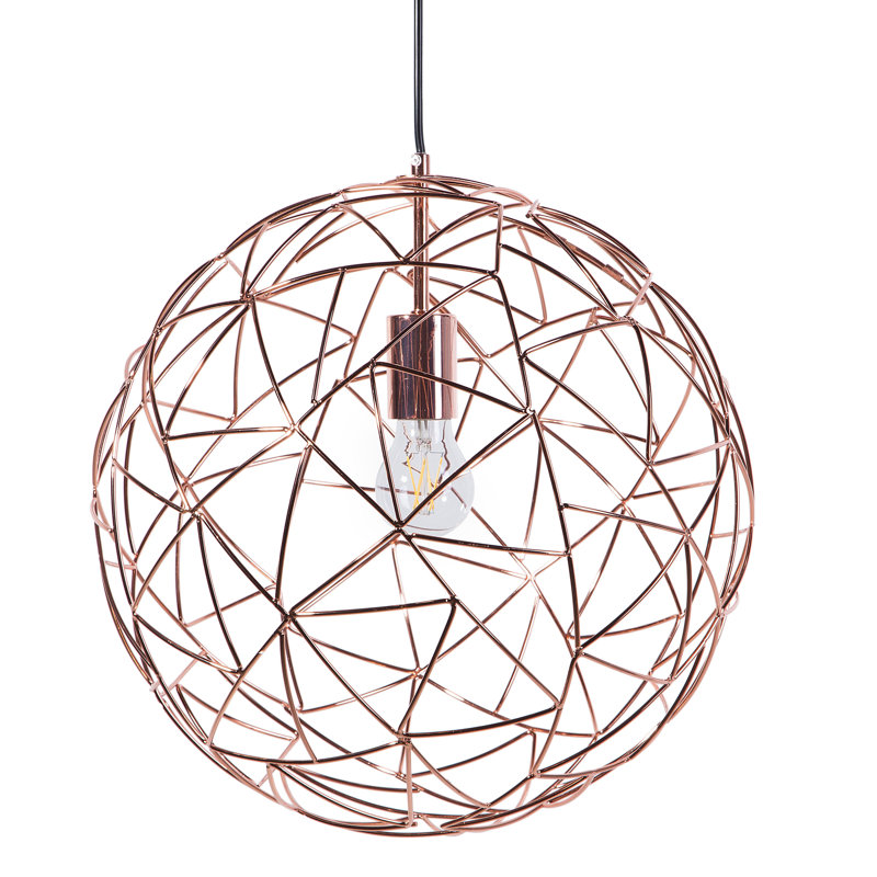 Verlin 1 - Light Sphere Pendant, Copper