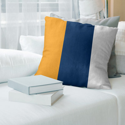 Striped Linen Throw Pillow