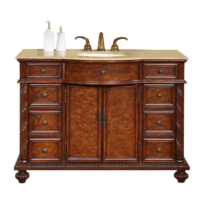 Ensemble de meuble-lavabo simple 48 po Brenneman