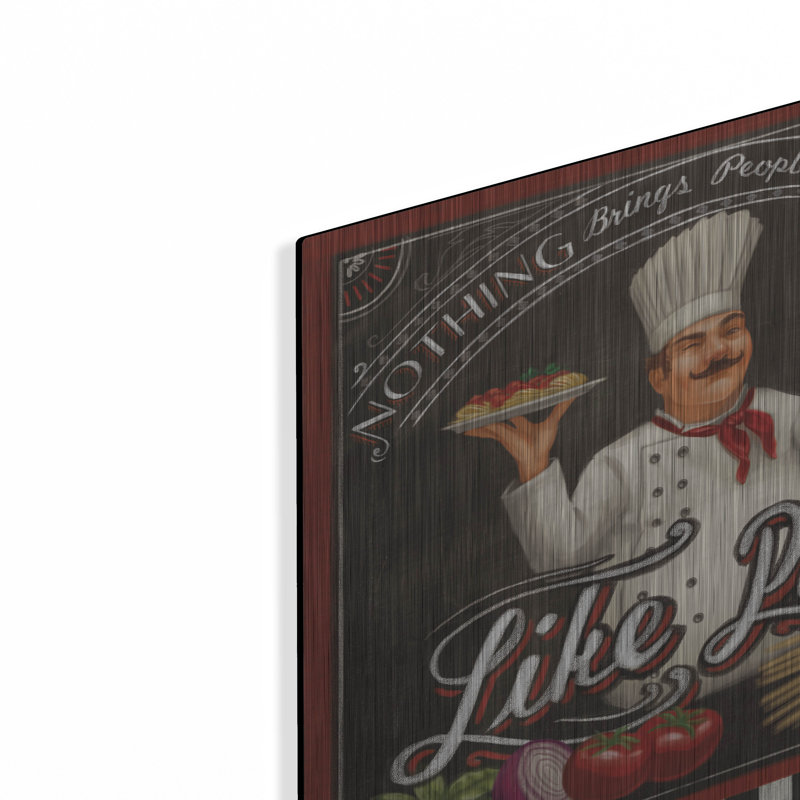 Art mural luxueux «Chefs Specials 5» par Janelle Penner, H 12 po x l 12 po