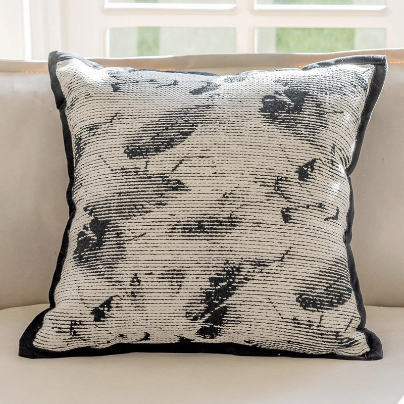 Abstract Throw Pillow, Polyester