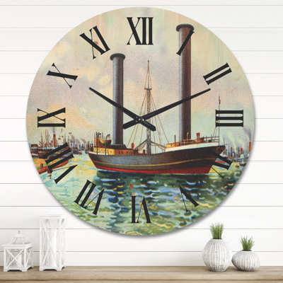 Solid Wood Wall Clock