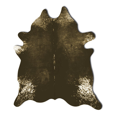 Abhinav Cowhide Animal Print Indoor Rug