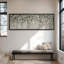 «Falling Leaves» dans des tons bleus et neutres pour impression murale de chambre à coucher ou de couloir-1699242029-1699242031