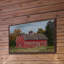 Iconic Red 1 Piece Single Picture Frame Wall Art-1352394395