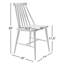 Chaise d'appoint à dossier en lattes-1224671199