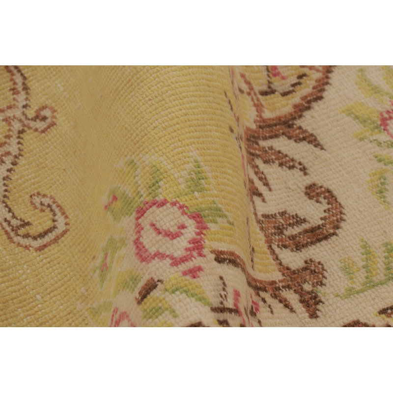 Vintage One-of-a-Kind 6'4" X 9'3'' Hand Knotted Area Rug