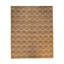Geometric Area Rug in Brown