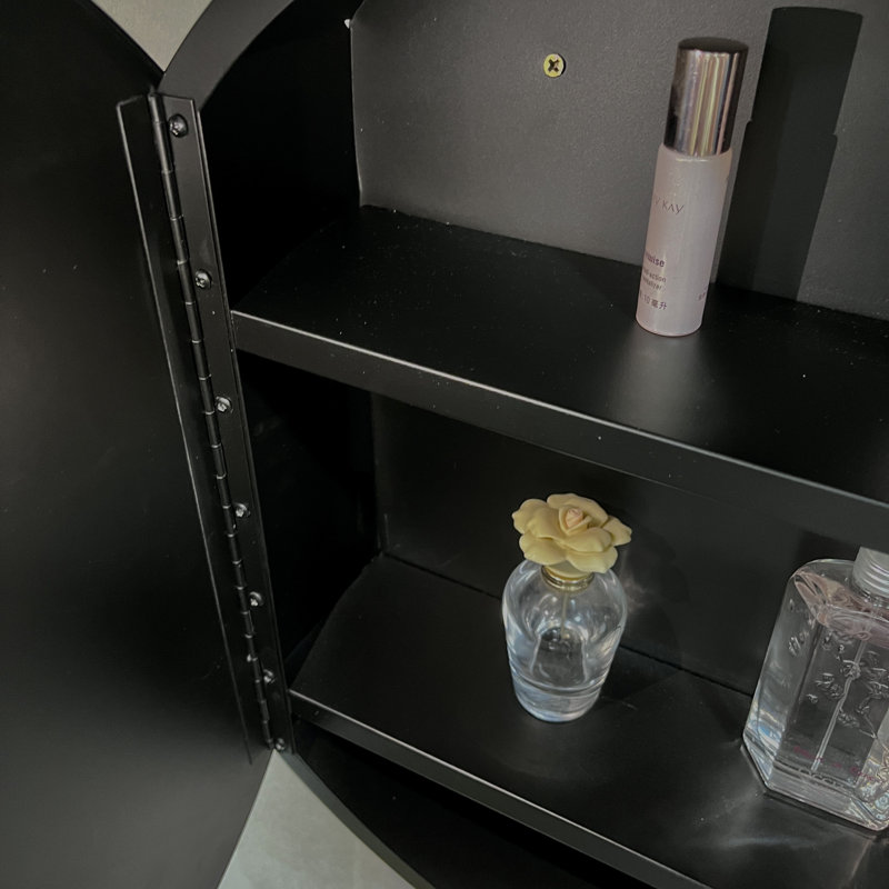 Miroir pour armoire à pharmacie Mirsie, H 30 po x l 30 po x P 4,9 po