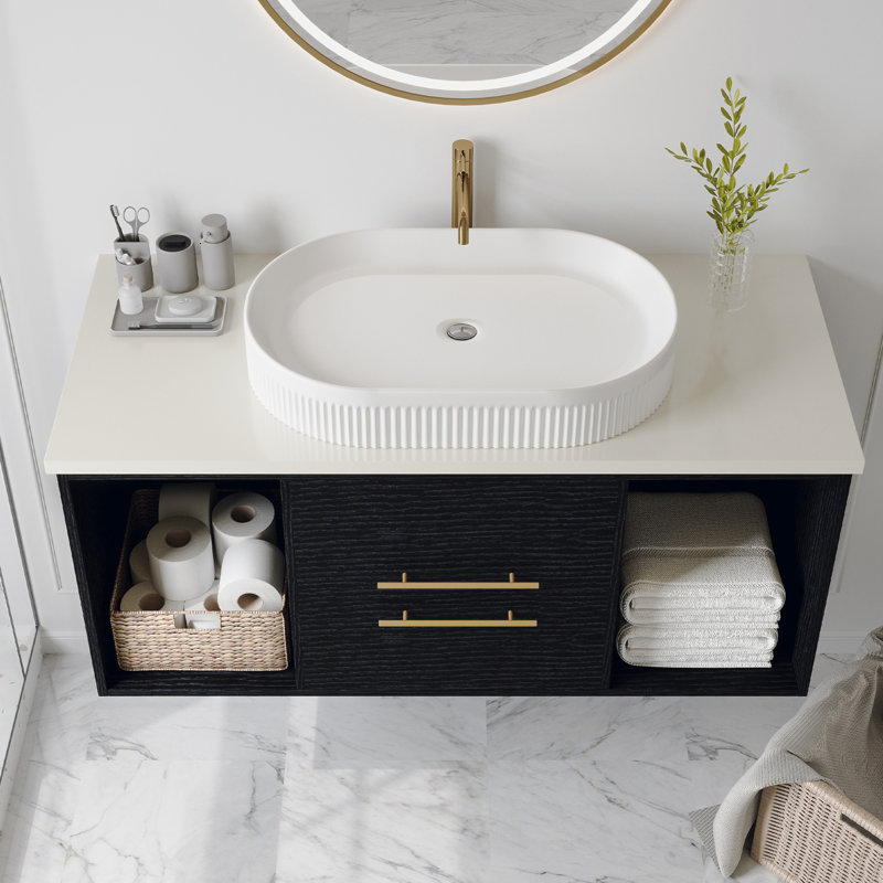 Meuble-lavabo de salle de bain 22,8 po