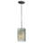 1 - Light Black Single Pendant