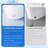 Smart Bidet Toilet, One - Piece Toilet Seat, Auto Flush And Automatic Open/Close, Heated Seat With Adjustable Temperature, Warm Water Wash Dry, Remote Control, Sensor For Cover, Female Move Modes,