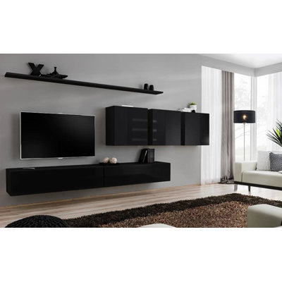 Elenie Unfinished Floating Entertainment Centre for TVs up to 85"